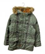 SUPREMEシュプリーム）の古着「LOGO TAPE N-3B PARKA」｜オリーブ