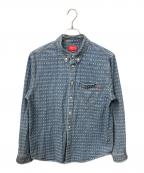 SUPREMEシュプリーム）の古着「長袖シャツ」｜インディゴ
