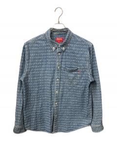 中古・古着通販】SUPREME (シュプリーム) 長袖シャツ ブラック サイズ