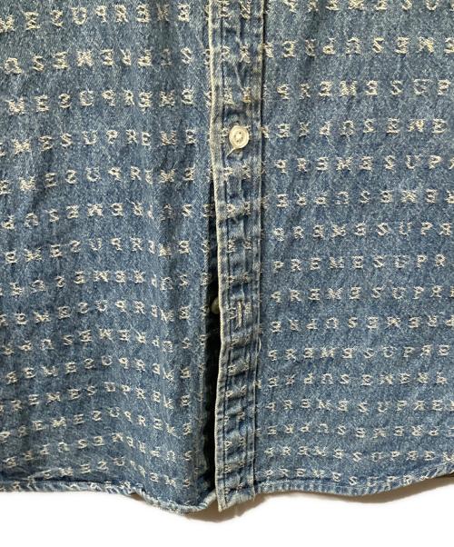 SUPREME（シュプリーム）Supreme (シュプリーム) 長袖シャツ インディゴ サイズ:Mの古着・服飾アイテム