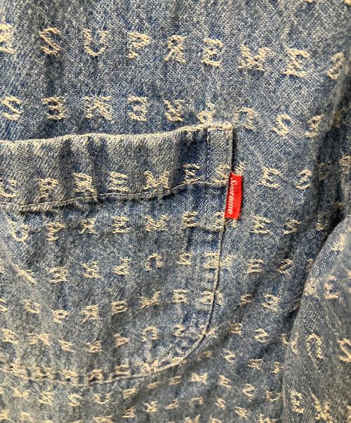 SUPREME（シュプリーム）Supreme (シュプリーム) 長袖シャツ インディゴ サイズ:Mの古着・服飾アイテム