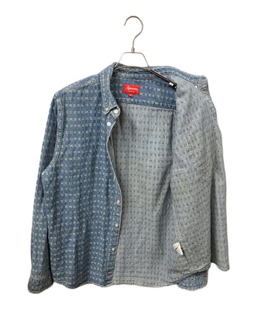 SUPREME（シュプリーム）Supreme (シュプリーム) 長袖シャツ インディゴ サイズ:Mの古着・服飾アイテム
