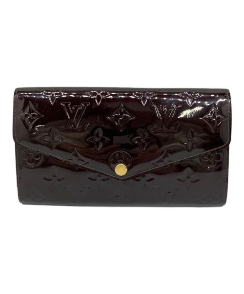 LOUIS VUITTON（ルイ ヴィトン）LOUIS VUITTON (ルイ ヴィトン) ポルトフォイユ・サラ アマラントの古着・服飾アイテム