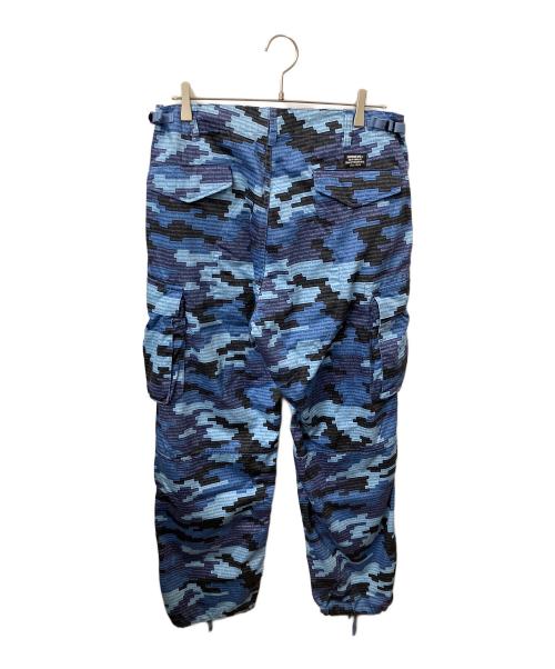 SUPREME（シュプリーム）Supreme (シュプリーム) Cargo Pant Tan Camo ブルー×ネイビー サイズ:W32の古着・服飾アイテム