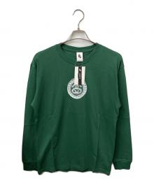 NIKE×stussy（ナイキ×ステューシー）の古着「NIKE×Stussy SS Link T-Shirt」｜グリーン