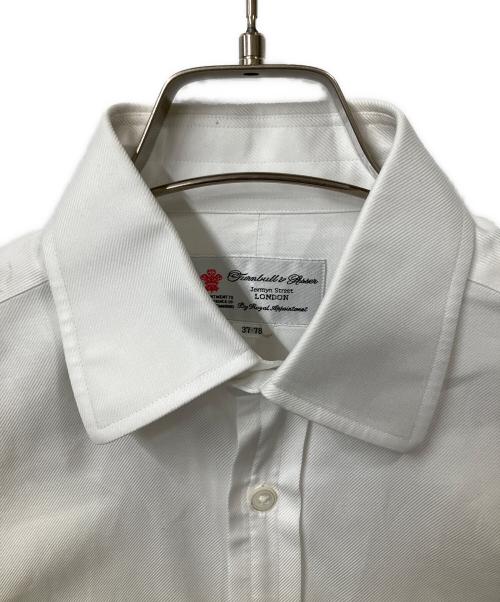Turnbull&Asser（ターンブルアンドアッサー）Turnbull&Asser (ターンブルアンドアッサー) 長袖シャツ ホワイト サイズ:37-78の古着・服飾アイテム