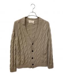Cristiano Fissore（クリスチアーノ フィッソーネ）の古着「カシミヤ厚手カーディガン  ベージュ」｜ホワイト