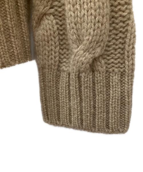 Cristiano Fissore（クリスチアーノ フィッソーネ）Cristiano Fissore (クリスチアーノ フィッソーネ) カシミヤ厚手カーディガン  ベージュ ホワイト サイズ:46の古着・服飾アイテム