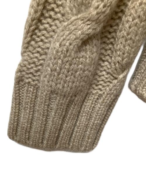 Cristiano Fissore（クリスチアーノ フィッソーネ）Cristiano Fissore (クリスチアーノ フィッソーネ) カシミヤ厚手カーディガン  ベージュ ホワイト サイズ:46の古着・服飾アイテム