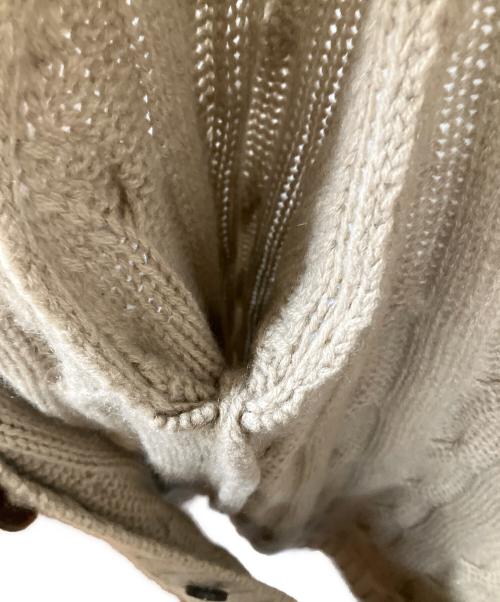 Cristiano Fissore（クリスチアーノ フィッソーネ）Cristiano Fissore (クリスチアーノ フィッソーネ) カシミヤ厚手カーディガン  ベージュ ホワイト サイズ:46の古着・服飾アイテム