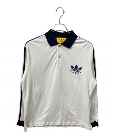 中古・古着通販】GUCCI (グッチ) adidas (アディダス) ポロシャツ
