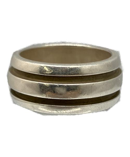 TIFFANY & Co.（ティファニー）Tiffany & Co. (ティファニー) シルバーリング グループドダブルライン サイズ:14号の古着・服飾アイテム