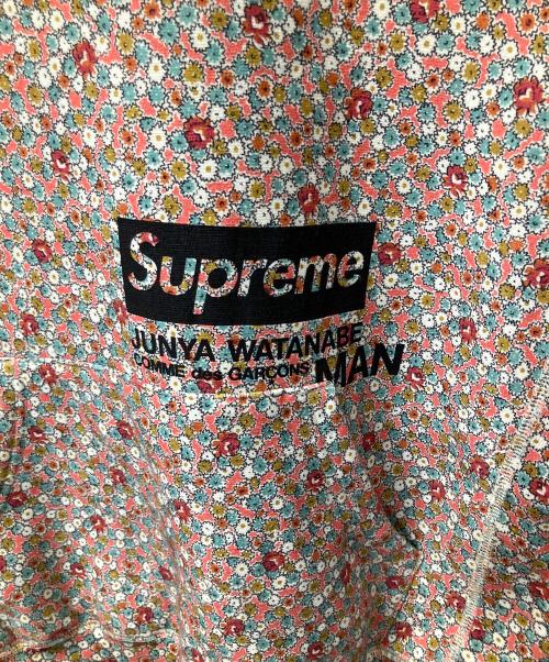 SUPREME（シュプリーム）Supreme (シュプリーム) JUNYA WATANABE COMME des GARCONS (ジュンヤワタナベ コムデギャルソン) フーテッドスウェットシャツ ピンク サイズ:Sの古着・服飾アイテム