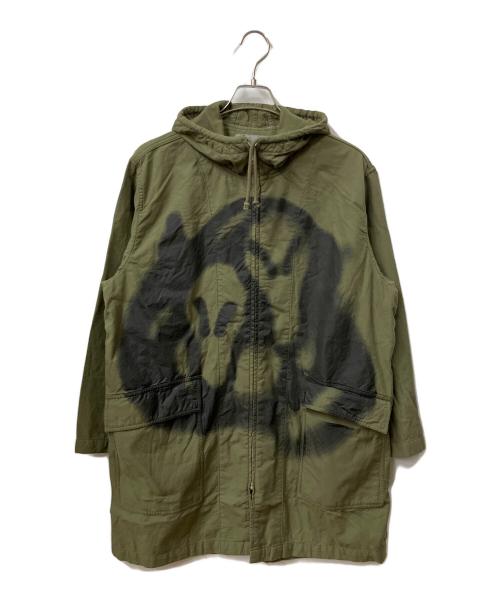 SUPREME（シュプリーム）Supreme (シュプリーム) YOHJI YAMAMOTO (ヨウジヤマモト) モッズコート/M-51パーカ parka オリーブ×ブラック サイズ:Sの古着・服飾アイテム