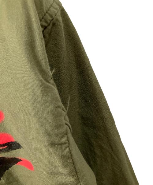 SUPREME（シュプリーム）Supreme (シュプリーム) YOHJI YAMAMOTO (ヨウジヤマモト) モッズコート/M-51パーカ parka オリーブ×ブラック サイズ:Sの古着・服飾アイテム