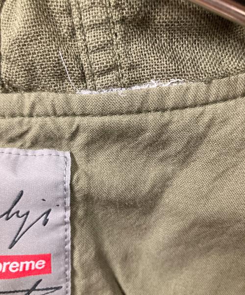 SUPREME（シュプリーム）Supreme (シュプリーム) YOHJI YAMAMOTO (ヨウジヤマモト) モッズコート/M-51パーカ parka オリーブ×ブラック サイズ:Sの古着・服飾アイテム