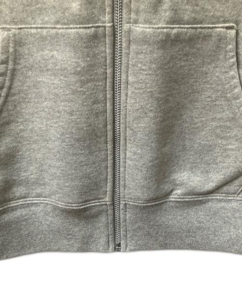 SUPREME（シュプリーム）Supreme (シュプリーム) CONTRAST ZIP UP HOODED SWEATSHIRT グレー サイズ:Sの古着・服飾アイテム