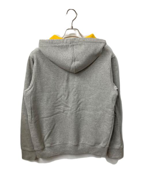 SUPREME（シュプリーム）Supreme (シュプリーム) CONTRAST ZIP UP HOODED SWEATSHIRT グレー サイズ:Sの古着・服飾アイテム