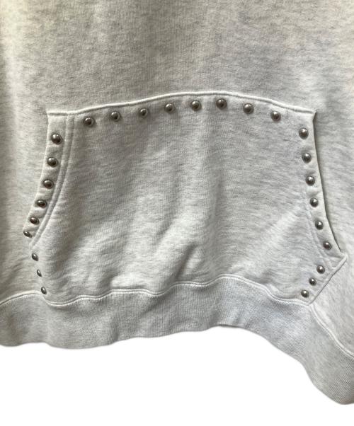 SUPREME（シュプリーム）SUPREME (シュプリーム) 18AW Studded Hoodie グレー サイズ:Mの古着・服飾アイテム