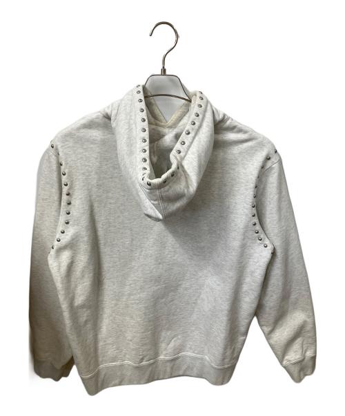 SUPREME（シュプリーム）SUPREME (シュプリーム) 18AW Studded Hoodie グレー サイズ:Mの古着・服飾アイテム