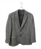 BROOKS BROTHERS×Harris Tweedブルックスブラザーズ×ハリスツイード）の古着「ツイードジャケット　グレー」｜グレー
