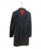 D&Gディーアンドジー）の古着「チェスターコート　ブラック」｜ブラック