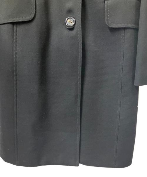 D&G（ディーアンドジー）D&G (ドルチェ＆ガッバーナ) チェスターコート　ブラック ブラック サイズ:40の古着・服飾アイテム