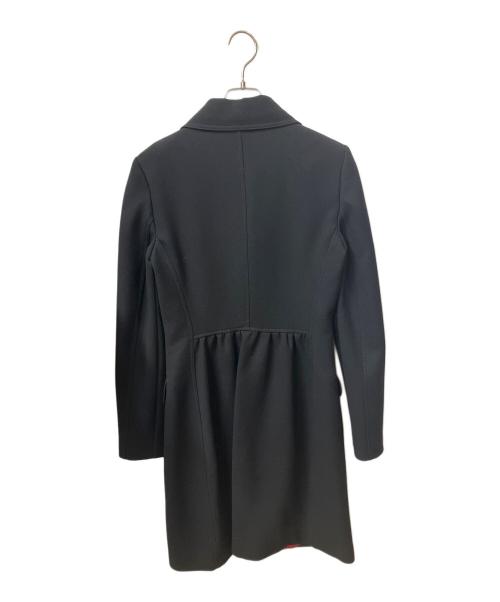 D&G（ディーアンドジー）D&G (ドルチェ＆ガッバーナ) チェスターコート　ブラック ブラック サイズ:40の古着・服飾アイテム