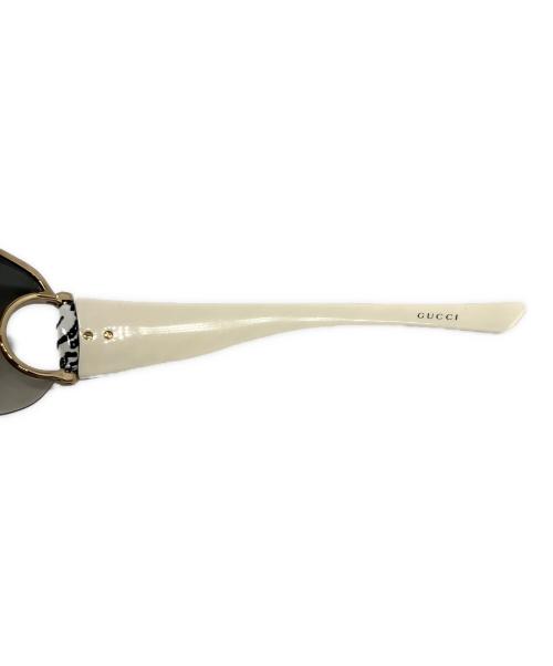 GUCCI（グッチ）GUCCI (グッチ) サングラス ホワイト サイズ:73□01　125の古着・服飾アイテム