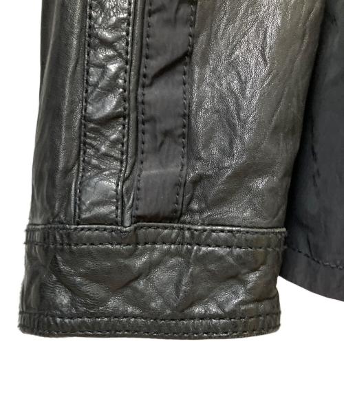 DIESEL（ディーゼル）DIESEL (ディーゼル) ミリタリージャケット　ブラック ブラック サイズ:Lの古着・服飾アイテム