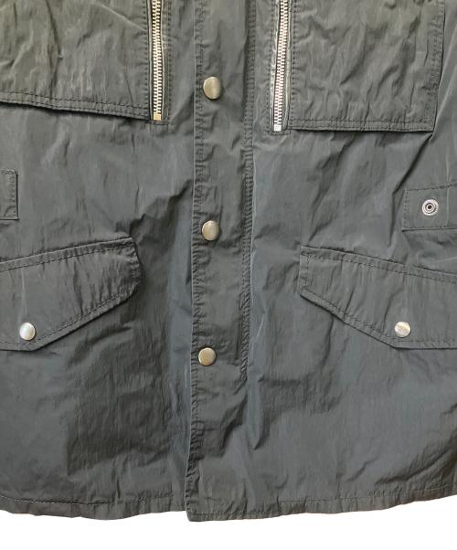 DIESEL（ディーゼル）DIESEL (ディーゼル) ミリタリージャケット　ブラック ブラック サイズ:Lの古着・服飾アイテム