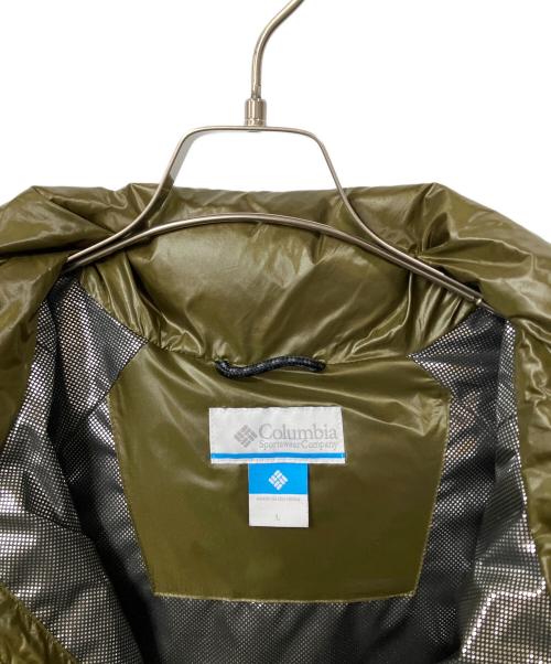 Columbia（コロンビア）Columbia (コロンビア) ダウンジャケット オリーブ サイズ:Lの古着・服飾アイテム