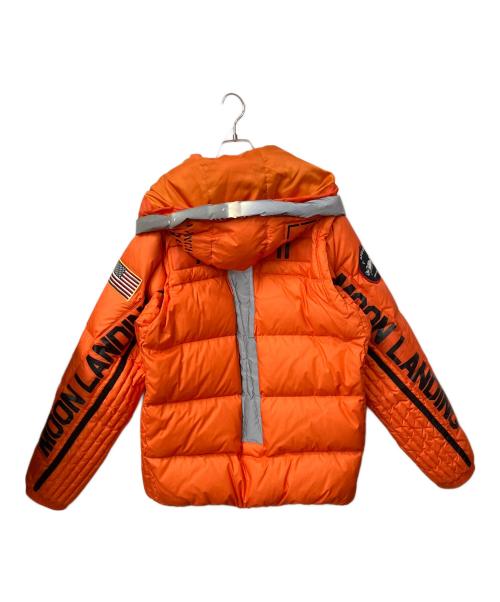 AVIREX（アヴィレックス）AVIREX (アヴィレックス) 4WAY DOWN JKT MOON LANDING オレンジ サイズ:XLの古着・服飾アイテム