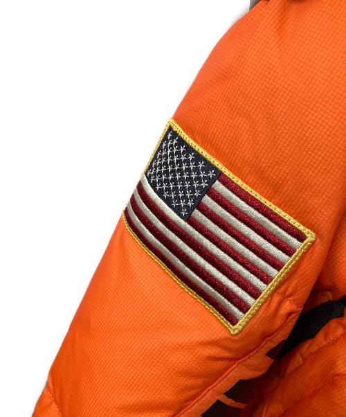 AVIREX（アヴィレックス）AVIREX (アヴィレックス) 4WAY DOWN JKT MOON LANDING オレンジ サイズ:XLの古着・服飾アイテム