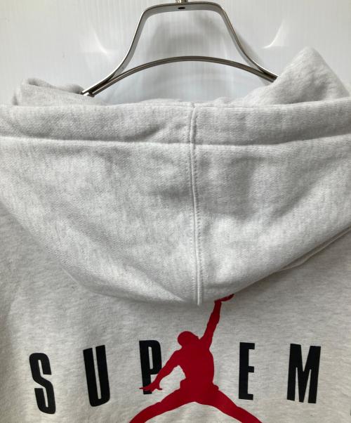NIKE（ナイキ）NIKE (ナイキ) Supreme (シュプリーム) Hooded Sweatshirt アッシュグレー サイズ:Lの古着・服飾アイテム