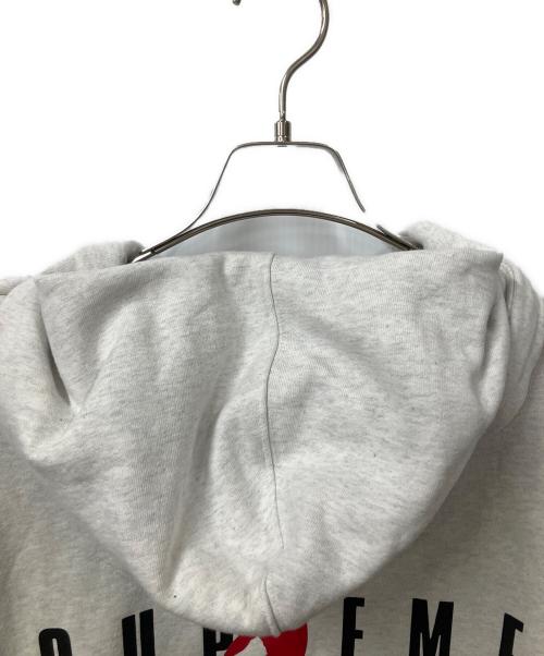 NIKE（ナイキ）NIKE (ナイキ) Supreme (シュプリーム) Hooded Sweatshirt アッシュグレー サイズ:Lの古着・服飾アイテム