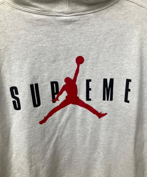 NIKE（ナイキ）NIKE (ナイキ) Supreme (シュプリーム) Hooded Sweatshirt アッシュグレー サイズ:Lの古着・服飾アイテム