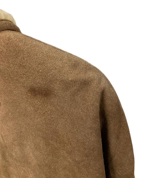 CASUAL LEATHER GAMES（カジュアルレザーゲームズ）CASUAL LEATHER GAMES (カジュアルレザーゲームズ) ゲームジャケット ブラウン×ブラック ブラウン×ブルー サイズ:Freeの古着・服飾アイテム