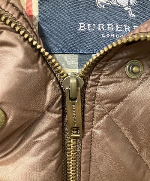 BURBERRY LONDON（バーバリーロンドン）BURBERRY LONDON (バーバリーロンドン) ダウンコート　ブラウン ブラウン サイズ:40の古着・服飾アイテム