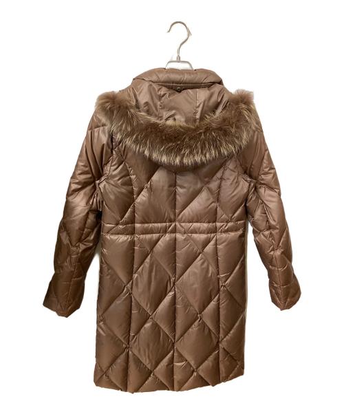 BURBERRY LONDON（バーバリーロンドン）BURBERRY LONDON (バーバリーロンドン) ダウンコート　ブラウン ブラウン サイズ:40の古着・服飾アイテム