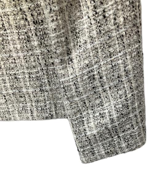 UNTITLED（アンタイトル）UNTITLED (アンタイトル) ノーカラージャケット グレー グレー サイズ:44の古着・服飾アイテム