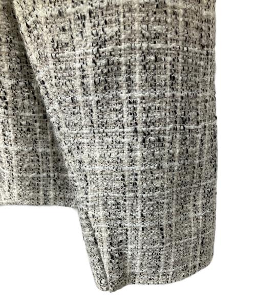 UNTITLED（アンタイトル）UNTITLED (アンタイトル) ノーカラージャケット グレー グレー サイズ:44の古着・服飾アイテム