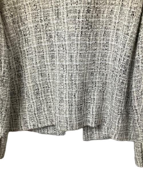 UNTITLED（アンタイトル）UNTITLED (アンタイトル) ノーカラージャケット グレー グレー サイズ:44の古着・服飾アイテム