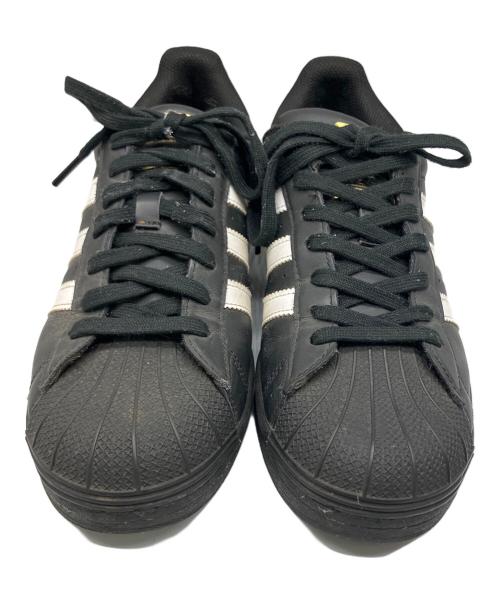 adidas（アディダス）adidas (アディダス) SUPER STAR ブラック ホワイト×ブラック サイズ:26の古着・服飾アイテム