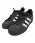 adidas（アディダス）の古着「SUPER STAR ブラック」｜ホワイト×ブラック