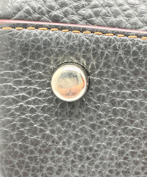 COACH（コーチ）COACH (コーチ) 2WAYレザーバッグ ブラックの古着・服飾アイテム