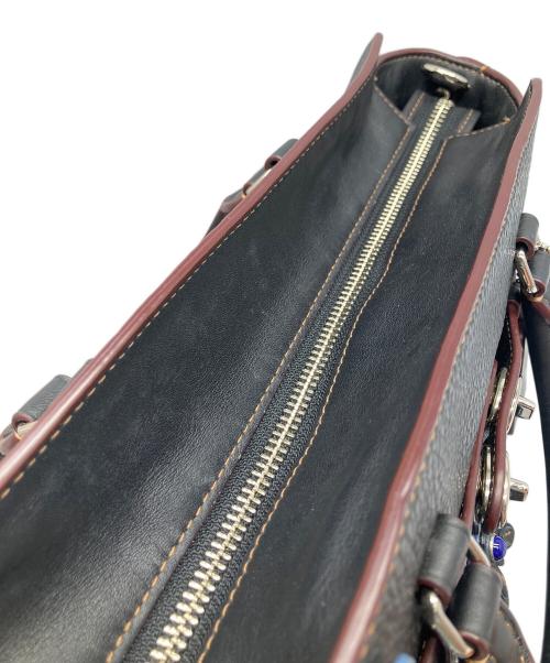 COACH（コーチ）COACH (コーチ) 2WAYレザーバッグ ブラックの古着・服飾アイテム