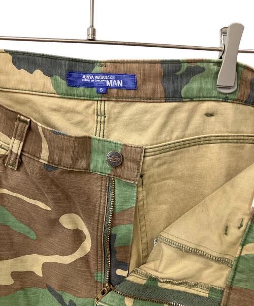 Dickies（ディッキーズ）Dickies (ディッキーズ) COMME des GARCONS JUNYA WATANABE MAN (コムデギャルソンジュンヤワタナベマン) カモフラ柄ペインターパンツ サイズ:Sの古着・服飾アイテム