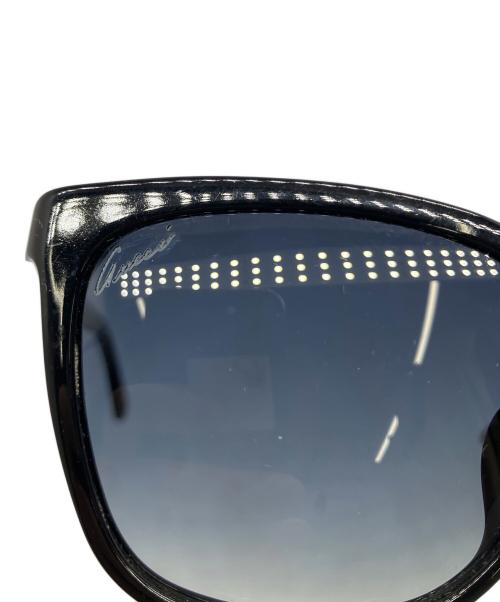 GUCCI（グッチ）GUCCI (グッチ) サングラス　ブラック ブラック サイズ:58□14　140の古着・服飾アイテム