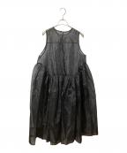 Bibiy.ビビィ）の古着「ノースリーブ・キャミソールワンピース」｜ブラック